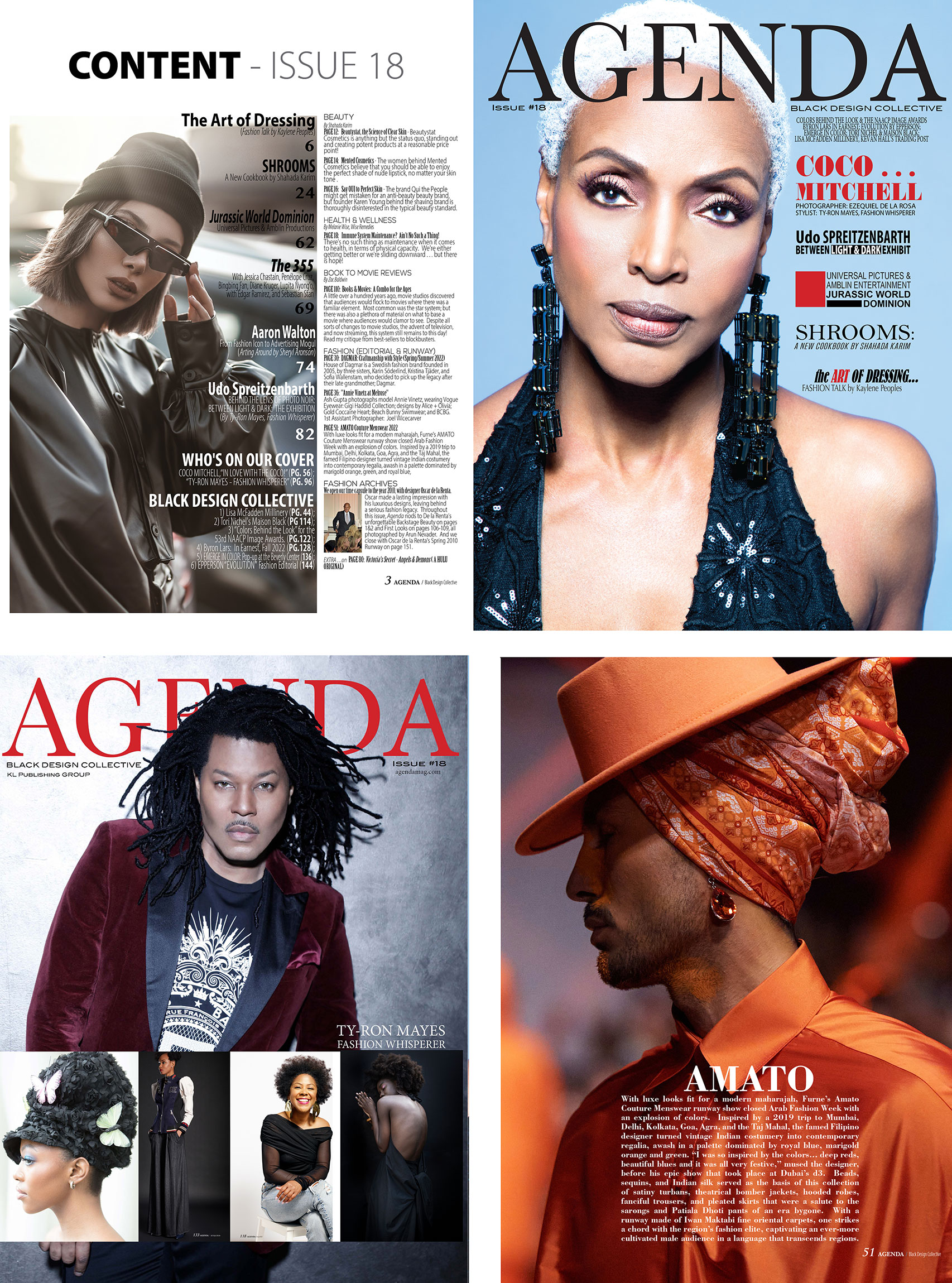 AGENDA Issue #18 "Black Design Collective" Highights